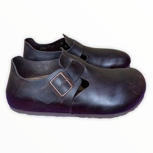 Birkenstock London Leather Clogs 43E - Men 10-10.5